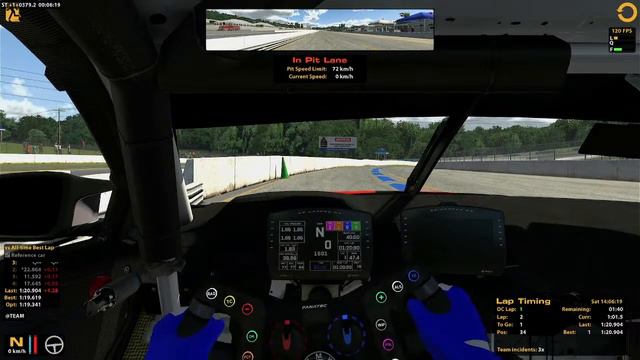 iRacing | GT VRS Endurance Series | 3h of Road Atlanta | ONBOARD Alex Lobanov смотреть онлайн
