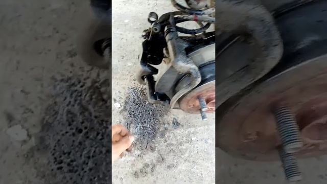 Делаем задние тормозной суппорт и диск как новый на кио рио смотреть онлайн