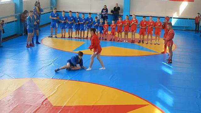 Всероссийский проект "Самбо в школу". Открытие зала в г. Заринске. смотреть онлайн