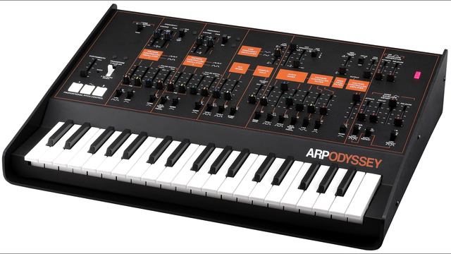 Korg ARP Odyssey Demo Song Synthesizer Nice Cosmos Melody смотреть онлайн