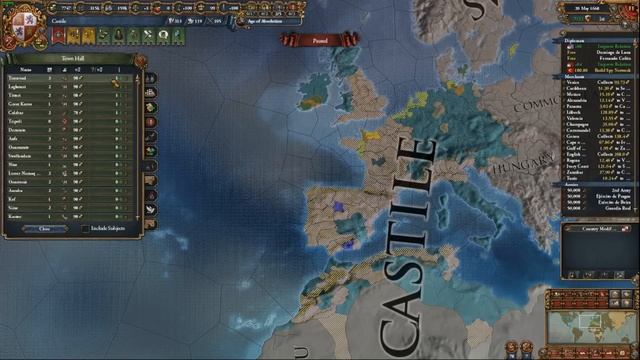 The Immense Tag Switch Capabilities of Castile - Europa Universalis 4 Domination Absolutism Guide смотреть онлайн