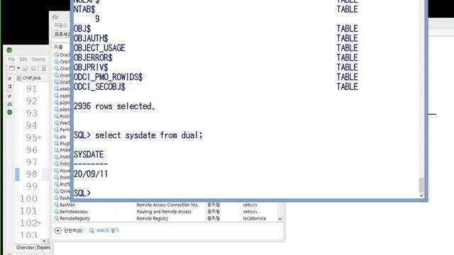 Webjjang Spring 03-02 Oracle 서비스 확인 / SQL Plus 실행, sqlDeveloper 설치와 접속(웹짱과 함께하는 스프링) смотреть онлайн