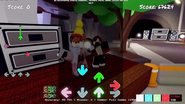 VS. Bob Onslaught FC (Accuracy 99.74%) | Roblox Funky Friday [Strawberry Teddy] смотреть онлайн