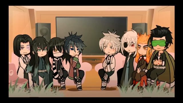 Past Hashira + Oyakata react to F! Y/N || Part 2 || No girls || Ft. Hashira смотреть онлайн