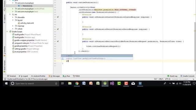 Android Studio Tutorial How to Create Music Player Application | Read Songs From Phone Part 1 смотреть онлайн