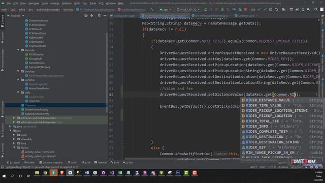 Android Development Tutorial - New Uber Clone #42 Update Trip Plan смотреть онлайн