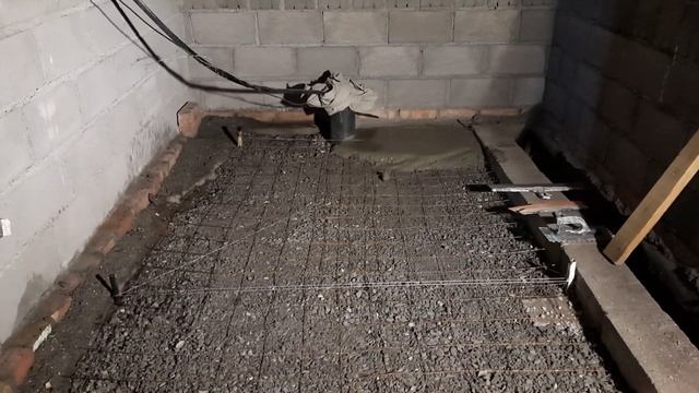 черновая стяжка под теплый пол по грунту... смотреть онлайн