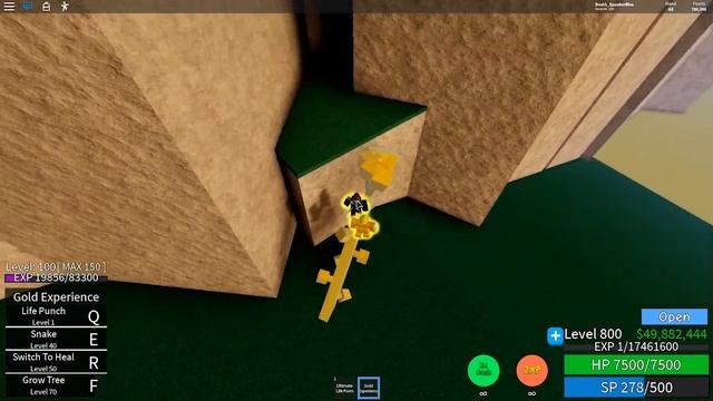JojoBlox How to get GER | How to obtain Gold Experience Requiem | Roblox смотреть онлайн