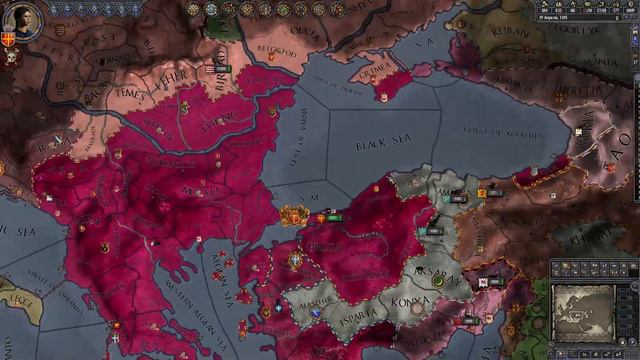 Crusader Kings 2 Византия вернет свои исконные земли! (2 стрям) смотреть онлайн