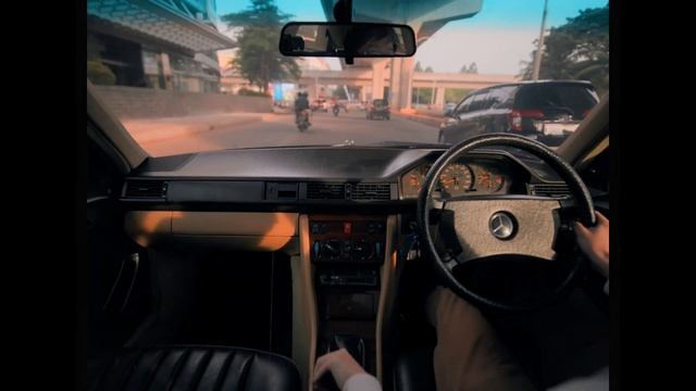 Afternoon Drive in the Mercedes-Benz W124 230E (5-Speed Manual) смотреть онлайн