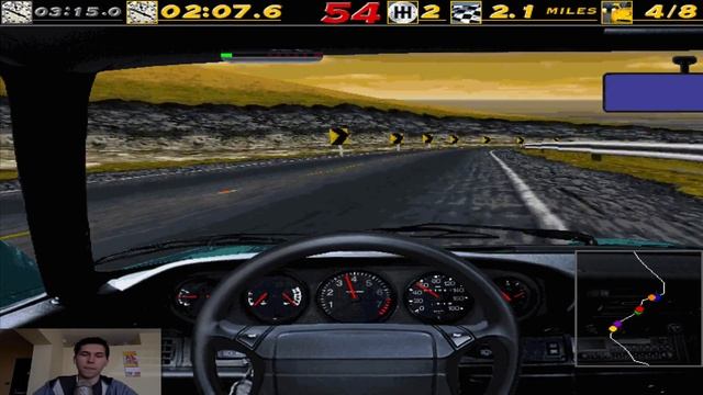Прохождение THE NEED FOR SPEED I - Самый Первый NFS - Турнир, 1 часть смотреть онлайн