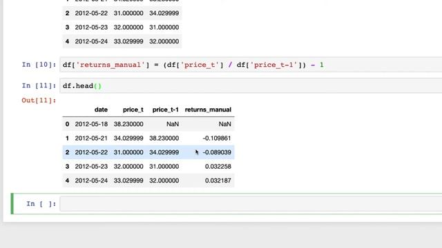 Calculating Stock Returns with Python (Code-along) смотреть онлайн