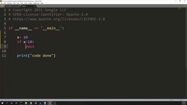 Python Pass Statement