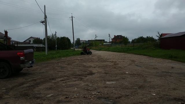 Квадроцикл с двигателем DA-90S смотреть онлайн