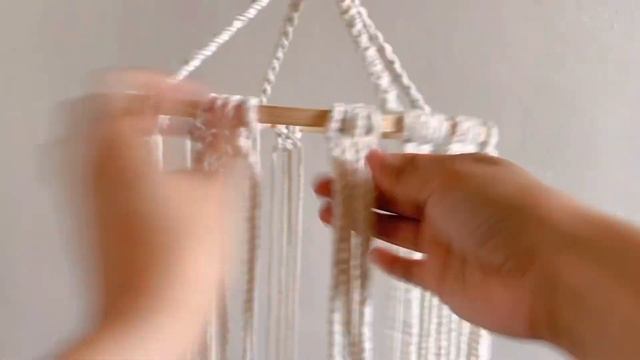 DIY Macrame Chandelier | Simple & Easy Tutorial | Boho Wedding Decorations смотреть онлайн