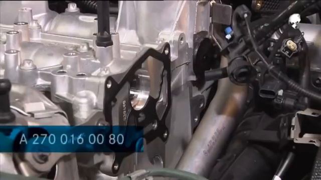 Mercedes-Benz Engine M270 Camshaft & Timing Chain Replacement смотреть онлайн