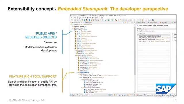 SAP S/4HANA Cloud ABAP Environment - Embedded Steampunk смотреть онлайн