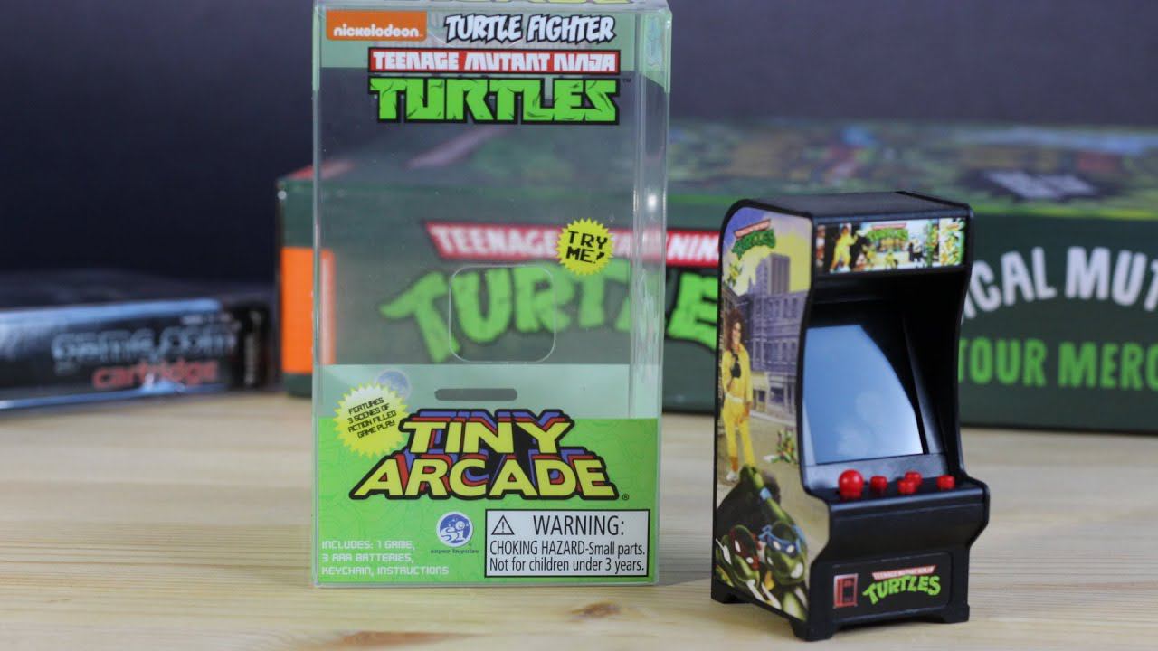 Мини Обзор: TMNT Tiny Arcade смотреть онлайн