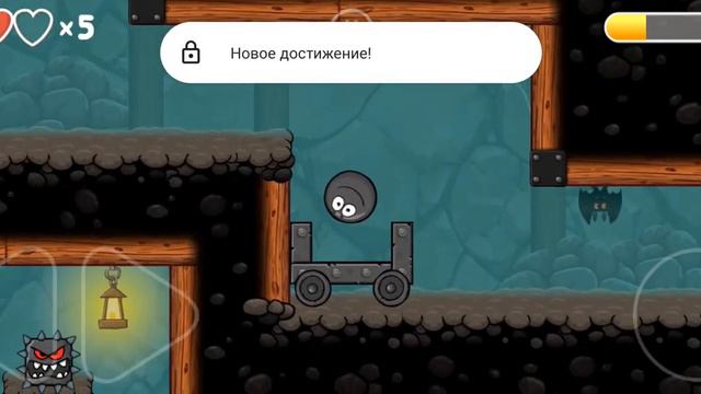 Red Ball  4  луна Босс + подземные ходы половина