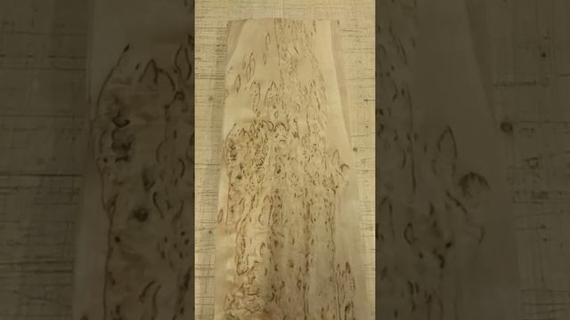Шпон Береза карельская 560х120х0,6 мм смотреть онлайн