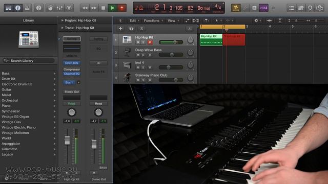 M-AUDIO OXYGEN 88 - миди с фортепианной клавиатурой
