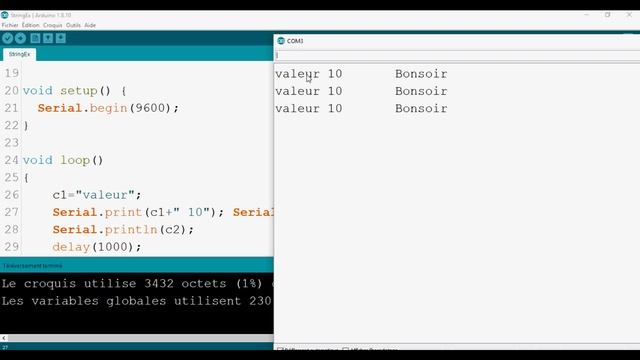 Arduino #41: Les Chaînes de Caractères - Types String | Char [TUTO] смотреть онлайн