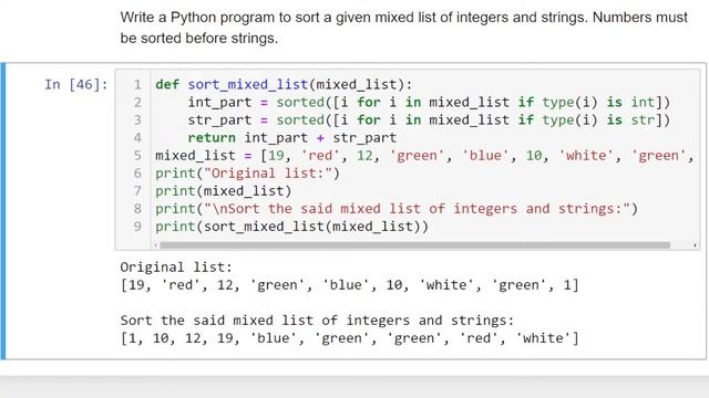 Python Exercises Data Type: List ( Day- 2 ) смотреть онлайн