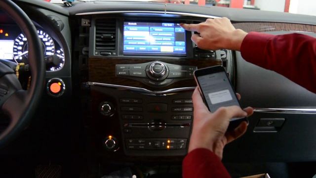 2016 Nissan Patrol Bluetooth Music & Navigation Screen نيسان باترول بلوتوث الموسيقى والملاحة شاشة смотреть онлайн