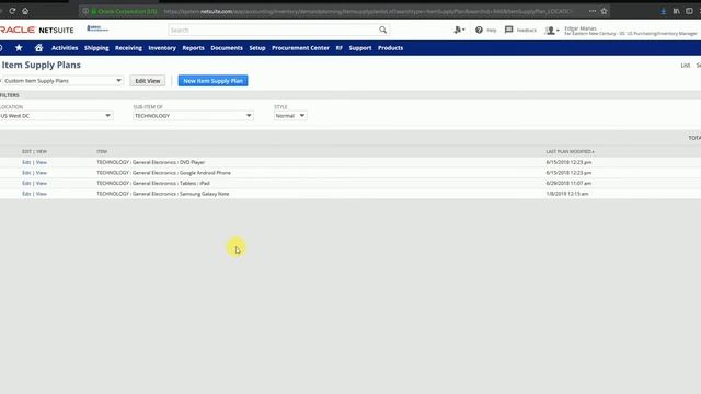 Supply Planning in Oracle NetSuite смотреть онлайн