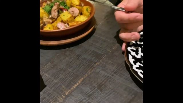 Поздний ужин в #казанмангал на Невском. Санкт Петербург