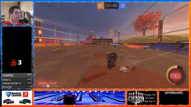 [LIVE] Rocket League (Switch) | Best Goal Explosion? | Platinum Rewards a Dream? | !giveaway [EN/FR смотреть онлайн