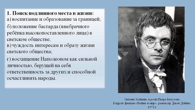 Тема 25. Духовные искания Пьера Безухова смотреть онлайн