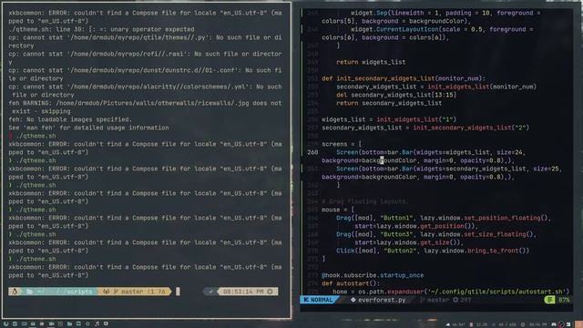 Creating a Qtile Theme Switcher LIVE смотреть онлайн