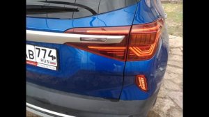 Задние фонари на KIA SELTOS