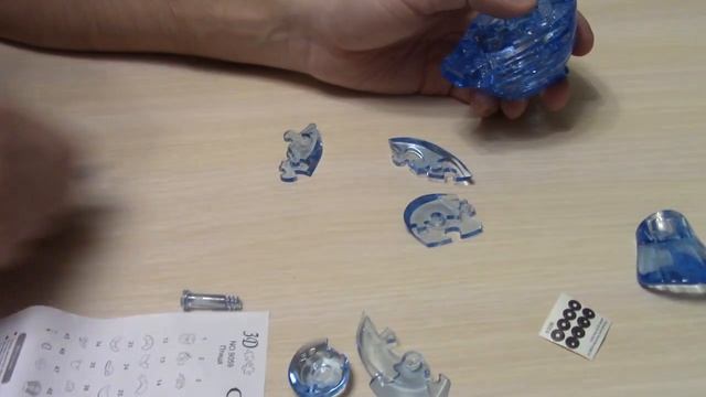 Крутой 3D пазл! СОБИРАЕМ Красивую птичку 3D puzzle bird toy смотреть онлайн
