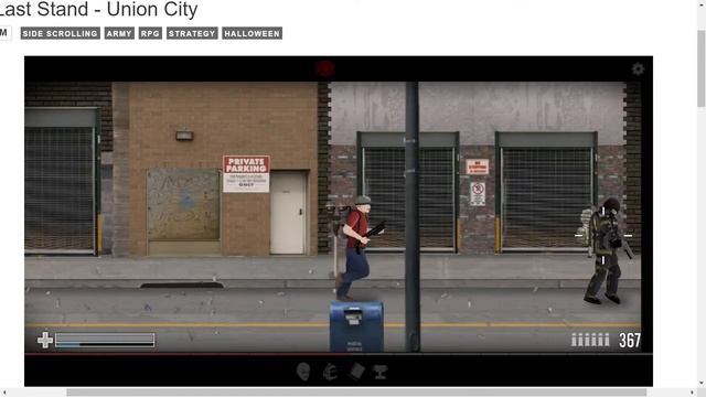 The Last Stand Union City Part 3 gameplay before Adobe Flash Player stop running смотреть онлайн