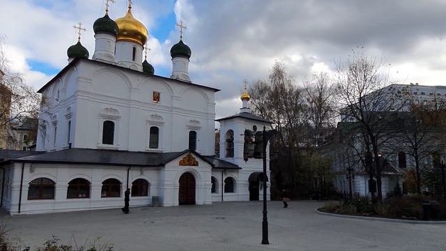 Walking in moscow:sretensky monastery.сретенский монастырь смотреть онлайн