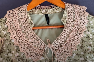 ВОРОТНИК крючком (автор О.Зеленина).