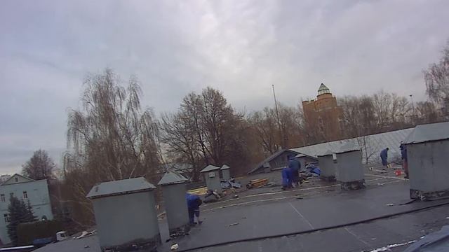 Ремонт гидроизоляции кровлис использованием битумных наплавляемых материалов 2011-11-11 смотреть онлайн