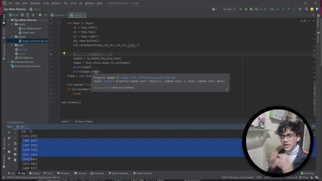 Eye Blink Detection using OpenCV Python Dlib || Computer Vision Project Series 2022 || смотреть онлайн