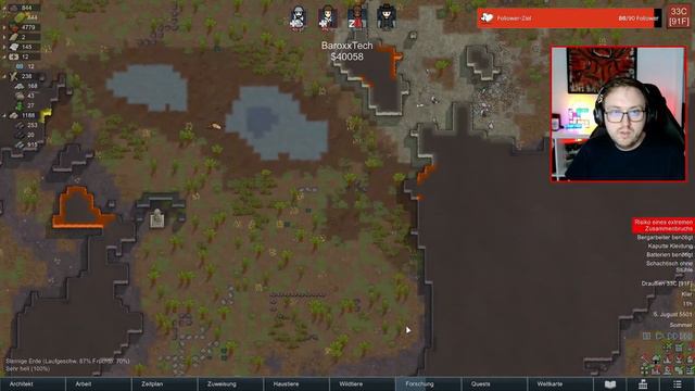 Was geht denn jetzt ab.. | Rimworld - Core #3.07 смотреть онлайн
