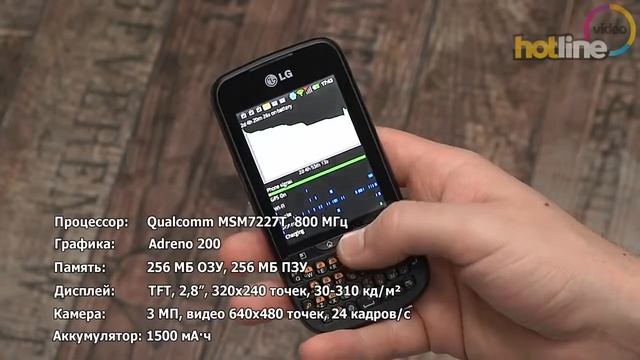 Обзор LG Optimus Pro смотреть онлайн