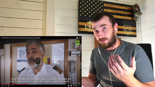 На Северный полюс! | To the North Pole! Look inside Russia's Atomic Icebreaker | American Reaction смотреть онлайн