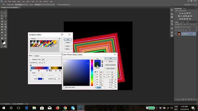 photoshop basic tutorial 9 how to use paint bucket tool by TTT смотреть онлайн