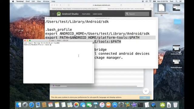 ReactNative Install on Mac for Android Development смотреть онлайн