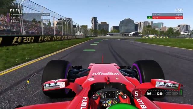 F1 2017 - gara 1 Melbourne #enomis1985 & #dxappe coppia Ferrari смотреть онлайн