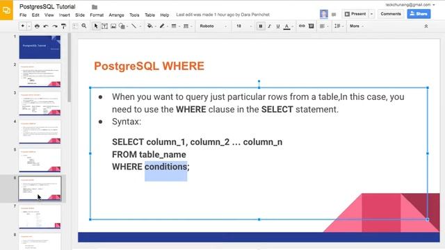 POSTGRESQL DAY2 BTB смотреть онлайн