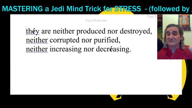 MASTERING a Jedi Mind Trick for STRESS смотреть онлайн