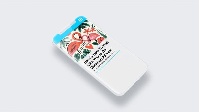iphone x UI design смотреть онлайн