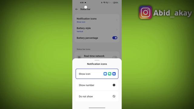 Oneplus Mobile Notification icon | Show icon | Show Number | Do Not Show in Nord Ce3 смотреть онлайн